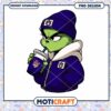 Grinch Wearing Auburn Gear PNG Instant Download Design