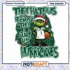 Grinch Themed Hurricane Basketball PNG Design Download
