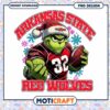 Grinch Themed Arkansas State Red Wolves PNG Design Download
