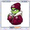 Grinch in Hoodie with Coffee PNG Instant Download Design