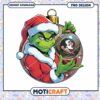 Grinch Holiday Ornament PNG Download Design for Christmas