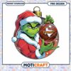 Grinch Holiday Ornament Design UTRGV PNG Download