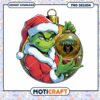 Grinch Holiday Ornament Design for Baylor Bears Fans