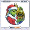 Grinch Holding Ornament PNG Christmas Design Download