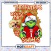 Grinch FSU Seminoles Holiday PNG Design Downloadable Art