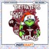 Grinch Football Design for Mississippi State Fans PNG
