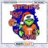 Grinch Florida Gators Christmas PNG Design Download