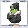 Grinch Drinking Coffee PNG Digital Art Instant Download