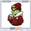 Grinch Character PNG Design for Instant Download Artwork