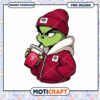 Grinch Character PNG Design for Instant Download Art