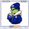 Grinch Character Drinking Coffee PNG Instant Download Art