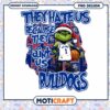 Grinch Bulldog Basketball PNG Design for Fans Download