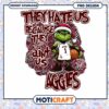 Grinch Basketball PNG Design for Aggies Fans Download