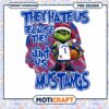 Grinch Basketball Graphic They Hate Us Mustangs PNG