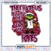 Grinch Basketball Graphic They Hate Us PNG Design