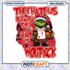 Grinch Basketball Design for Wolfpack Fans PNG Download