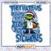Grinch Basketball Design for Sycamores Fans PNG Download