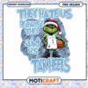 Grinch Basketball Design for Tar Heels Fans PNG Download
