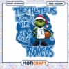 Grinch Basketball Design for Broncos Fans PNG Download