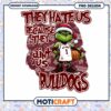 Grinch Basketball Design for Bulldogs Fans in PNG Format
