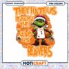 Grinch Basketball Design for Beavers Fans PNG Download