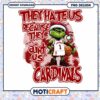 Grinch Basketball Cardinals Design PNG Instant Download