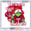Grinch Alabama Crimson Tide Holiday PNG Design Download