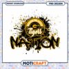 Grambling State Tigers Nation PNG Design for Download