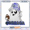 Gonzaga Ghost Football PNG Design for Instant Download