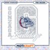 Gonzaga Bulldogs PNG Design Instant Download Art 6