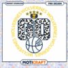 Go Wolverines Basketball PNG Design for Instant Download