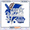 Go Wildcats Football PNG Design Instant Download Artwork