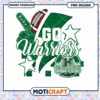 Go Warriors PNG Design Instant Download for Fans