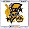 Go Tigers PNG Design for Sports Fans Instant Download