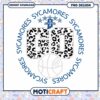 Go Sycamores Leopard Print Basketball PNG Design Download