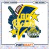 Go Rockets Football Team Spirit PNG Graphic Download
