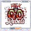 Go Rebels PNG Design Instant Download for Fans
