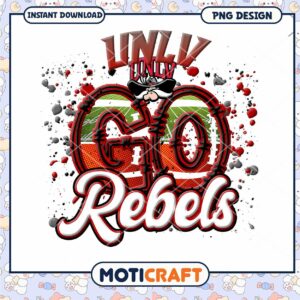 Go Rebels PNG Design Instant Download for Fans