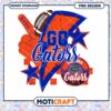 Go Gators Football PNG Design Instant Download Art