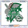Go Eagles Eastern Michigan Football PNG Instant Download