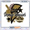 Go Demon Deacons PNG Design for Instant Download Fans
