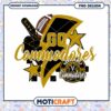 Go Commodores Football Team Cheer PNG Design Download