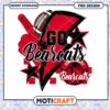 Go Bearcats Football Cheer PNG Design Downloadable Art