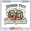 Georgia Tech Go Yellow Jackets PNG Instant Download Design