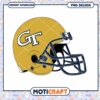 Georgia Tech Football Helmet PNG Instant Download Design