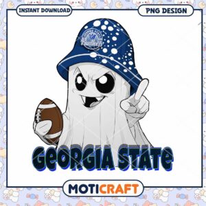 Georgia State Ghost PNG Design for Instant Download