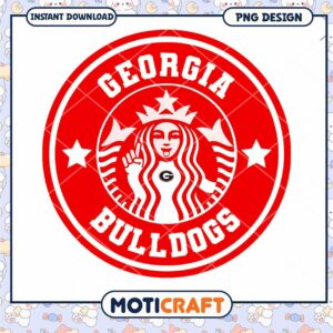 Georgia Bulldogs PNG Design for Instant Download Art