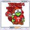 Georgia Bulldogs Grinch PNG Design Instant Download