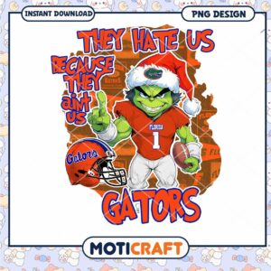 Gators Football Graphic Instant Download PNG Design