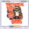 Gators Basketball Grinch Fun PNG Design for Fans